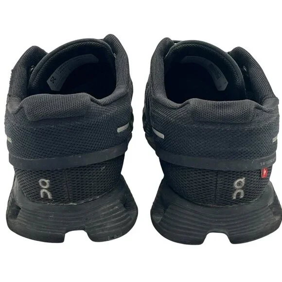 On Running On Cloud 5 Men’s 7 Shoes All Black Running Walking Sneaker Athletic - Picture 9 of 16